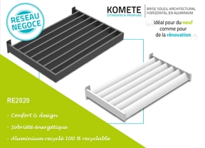 Komete : le brise-soleil architectural